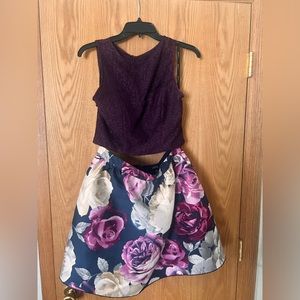 2 Piece Homecoming Dress